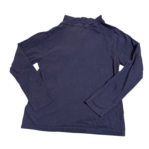 Polo Ralph Lauren Blue Hoodie Lightweight Long Sleeve Shirt Kid SZ Medium 10-12 - Picture 2 of 5